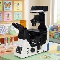 China Fluorescence Biological Microscope Fluorescence Microscope With Three Viewing Heads