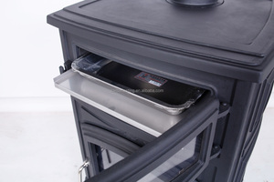 Wood <strong>Fire</strong> Stove Factory Direct Selling Cast Iron Black Freestanding Wooden Fireplace <strong>Fire</strong> <strong>Indoor</strong> Wholesale BSC307 - Product Image 5