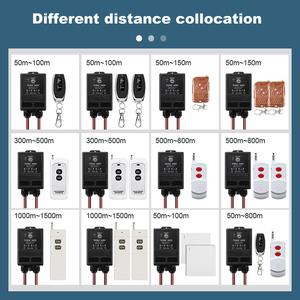 DC 24V 30a <span class=keywords><strong>RF</strong></span> transmisor y receptor 433Mhz <span class=keywords><strong>RF</strong></span> módulo interruptor inalámbrico 12V interruptor remoto impermeable 12V interruptores de control remoto - Product Image 4