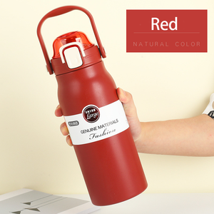 New Arrival Double Wall Stainless Steel 316 1300ml/1600ml Sports <b>Bottle</b> for Handle Thermal Insulation 12-24 Hours Portable - Product Image 4