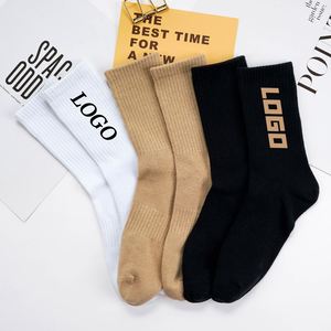 Calcetines Deportivos Personalizados para Hombre, Diseño de Tubo de Algodón, Logotipo Personalizado, Alta Calidad, Bajo MOQ, Venta al Por Mayor - Product Image 2