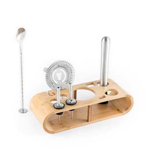 Kit d'outils de bar professionnel, shaker à cocktails en acier inoxydable - Product Image 3