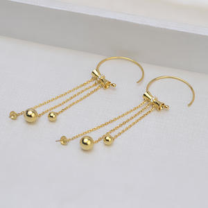 Pendientes Colgantes de Plata Han S925, Pendientes Personalizados de Kong Xiaozhen con Perla, Joyería de Moda Personalizable - Product Image 3