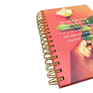 Popular School Subject <b>Planner</b> Spiral Binding PP Cover Eco-friendly Colorful Printing Notebook with Custom Logo - Product Image 3