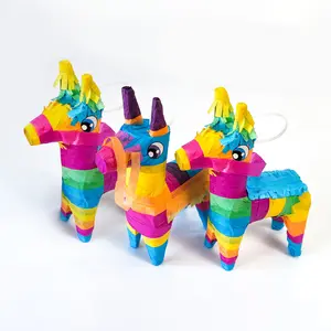 Wholesale Mini Pinata Special-Shaped Custom Unicorn Pinata Kids Birthday Party Custom Birthday Pinata