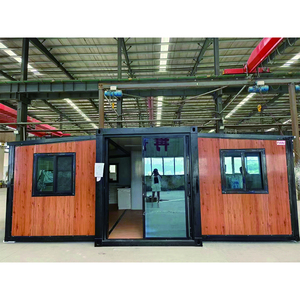 Nhà máy tùy chỉnh thiết kế 20ft 30ft 40ft cách âm moistureproof mở rộng container nhà với sân thượng - Product Image 1