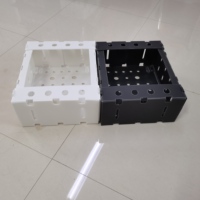Boîte d'emballage écologique en plastique ondulé recyclable et imperméable pour okra, conteneur de récolte agricole en panneau alvéolaire PP empilable