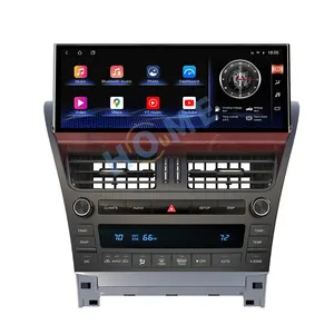 Android 10 12.3 "Für Lexus LS460-600 2006-2012 Stereo Radio GPS Navigation BT WiFi Bluetooth DPS 4K HD Video Multimedia Player