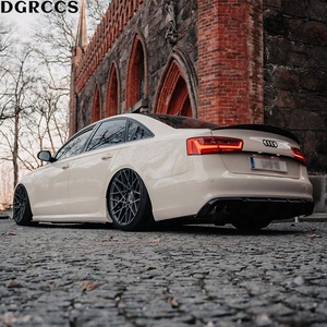 สปอยเลอร์หลังคาร์บอนไฟเบอร์ทรง Sedan สำหรับ A6 C7 ปี 2012-2015 ทำจากคาร์บอนไฟเบอร์ - Product Image 6