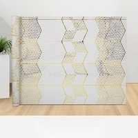 Papier peint auto-adhésif en PVC imperméable de style moderne pour décoration intérieure, idéal pour les hôtels, les salles de sport, motif géométrique