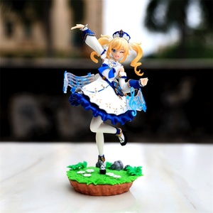 Nouveau 24CM Anime Genshin Impact Traveler Lumine Yin Peut Changer Son Visage PVC Action Figure - Product Image 6