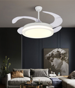 Modern 3 Blade 42-Inch LED Ceiling <b>Fan</b> with <b>Remote</b> <b>Control</b> Acrylic Lamp Body for Living Room UL & SAA Certified - Product Image 6