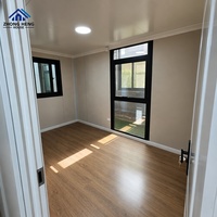 Maison préfabriquée à toit en pente, directement de l'usine, 1 à 4 chambres, avec porche avant couvert, balcon, terrasse, maison modulaire en conteneur