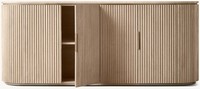 Meubles de salon modernes rangement de vêtements en bois massif armoire en bois commode Lumi à 9 tiroirs