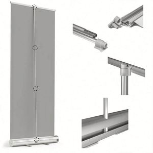 ป้ายโรลเลอร์แบบพกพาสำหรับงานอีเว้นท์ ป้ายตั้งพื้นสำหรับธุรกิจ ป้ายแสดงสินค้า ป้ายพิมพ์ลายเฉพาะบุคคล ป้ายสำหรับงานแสดงสินค้าและตลาด - Product Image 5