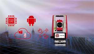 Nouveau design Android 6.0 Os écran tactile couleur Kolida Kts-552R15 l'arpentage et la cartographie <span class=keywords><strong>Station</strong></span> totale - Product Image 6