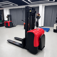 Offre Spéciale Chariot Élévateur Électrique à Conduite à Pied pour Allées Étroites 1500kg 2 Tonnes 2m 3m HELI Mini Stacker CDD20