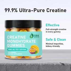 Fast Absorption Halal Pre Workout <b>Creatine</b> <b>Monohydrate</b> Gummies for Muscle Growth Strength Endurance Support 120 Gummies Bottle - Product Image 5