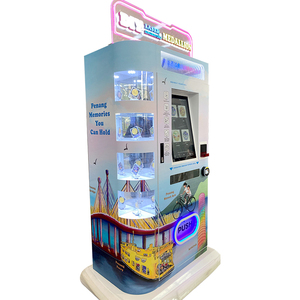 Kiosque de paiement libre-service Senke pour la gravure de médailles commémoratives, distributeur automatique sur pied en métal avec écran tactile pour la création de souvenirs DIY - Product Image 4