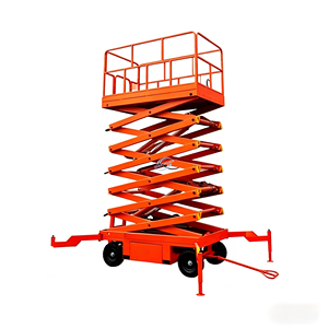 ZHUOXUAN Hydraulic Mobile Scissor Lift-External Construction <b>Platform</b> Lift 2100x1230mm Table Size - Product Image 6