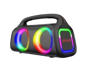 2024 nuevo Altavoz Bluetooth doble de 6,5 pulgadas de Venta caliente con 60W <span class=keywords><strong>RMS</strong></span>, máquina de karaoke con función de grabación - Product Image 1