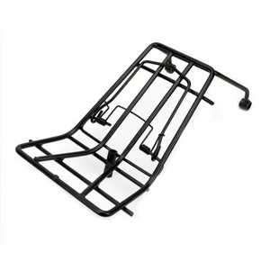 Motorfiets achterdrager bagagerek voor CT125 JFG Racing Carbon staal zwart - Product Image 3