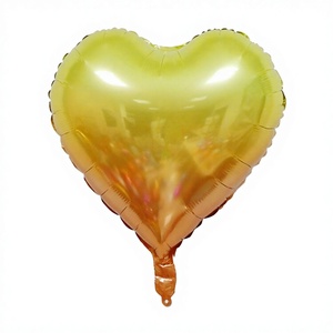 <span class=keywords><strong>Palloncini</strong></span> in Foil da 18 Pollici <span class=keywords><strong>con</strong></span> Colori Sfumati, Versione Lucida <span class=keywords><strong>Arcobaleno</strong></span>, Forma a Cuore e Rotonda per Decorazioni di Feste di Compleanno - Product Image 4