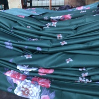Tissu de drap de lit en microfibre 100 % polyester, imprimé, style sergé, tissé, textile de maison, directement de l'usine