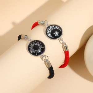 Bracciali luminosi per coppie e bracciali luminosi per amanti del sole e della luna per coppie - Product Image 3