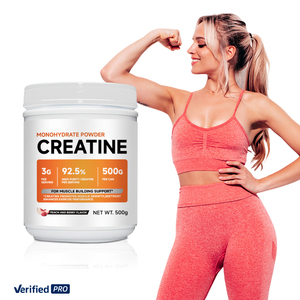 Suplementos de Creatina en Polvo Monohidrato de Creatina para Antes del Entrenamiento, para Hombres y Mujeres, Venta al por Mayor OEM - Product Image 6