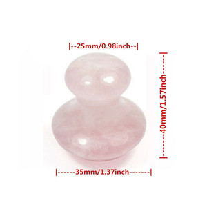Face <span class=keywords><strong>care</strong></span> facial slimming natural rose quartz crystal <span class=keywords><strong>jade</strong></span> mushroom massage stone tool - Product Image 5