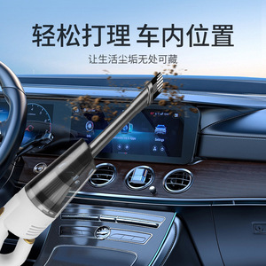 Lanbowang Cordless <b>Vacuum</b> Cleaner 120W 0.5L-1L Rechargeable <b>Handheld</b> Car Interior Cleaning - Product Image 2