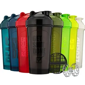 Hot Sale Customized Logo 28oz 700ml Sports Blender Protein Shaker Bottle Gym Shaker Cups for Fitness Protein Powder Shakes Mixes