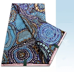 Nouveau produit Explosion 100% coton Motif Unique Texture confortable Tissu en cire Batik pour nappe et travaux manuels pour femmes - Product Image 2