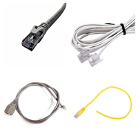 Kabel Konektor D-sub 2P JST 1 Meter dengan Selubung PVC Inti Tembaga DB 37P untuk Kabel Komputer EV