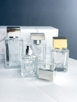 Botella de Perfume de Vidrio en Oferta, Botella de Perfume Vacía de Lujo Personalizada, Botella de Perfume de Vidrio de 30 ml, 50 ml, 100 ml