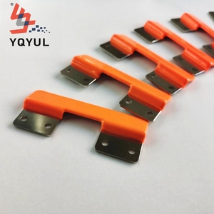 Thanh đồng liền khối cách điện PVC màu cam YQYUL, hàn ép, dẫn điện cao, đầu nối nguồn pin - Product Image 1