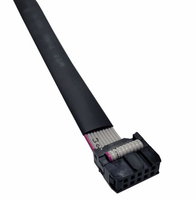 Cable Coaxial RF y Cable Multifilar Blindado con Aislamiento RG58 PBT para Transmisión de Señal en Computadoras y Motocicletas