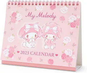 2023 Custom Monthly Calendar Desktop Calendar Desktop Decorations Pink Girly Calendar Customized According To Your Requirements