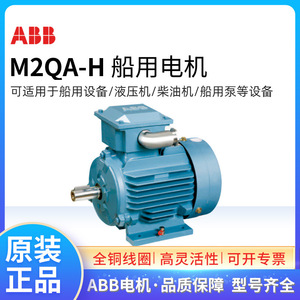 มอเตอร์ไฟฟ้า ABB Marine รุ่น M2QA-H132M4A 7.5KW 4 โพล สามเฟส แบบอะซิงโครนัส คลาส F IP56 IC41 สำหรับอุปกรณ์เครื่องจักรกล - Product Image 2