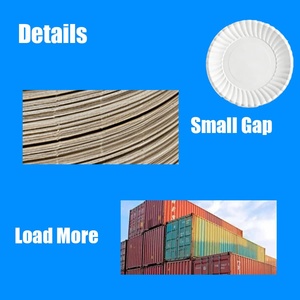 Assiettes en papier jetables pour fêtes, style nordique, personnalisées, imprimées, écologiques, compostables, 6, 7, 8, 9, 10, 12, 14 pouces, vente en gros - Product Image 4