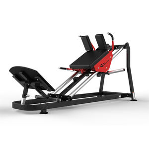 Machine à Squats Hack à Plaques de Poids en Acier RealLeader Fitness, Presse à Jambes pour Musculation, Entraînement de Force, Puissance des Fessiers et des Hanches - Product Image 1