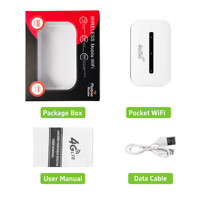 Routeur Wi-Fi 4G portable avec prise en charge avancée de la fréquence LTE 2.4G pour une utilisation en extérieur, nouvelle fonctionnalité pare-feu avec batterie 3000 mAh