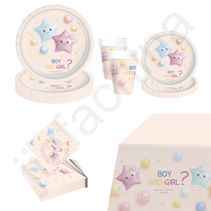 Commercio all'ingrosso stoviglie torta forchette tazze piatti per festa di compleanno del bambino festa con posate usa e getta - Product Image 5