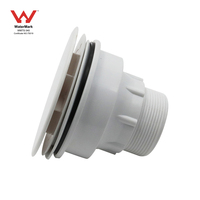 Nouveau Style ABS Corps Principal Avec 115mm Couvercle Blanc Vertical Salle De Bains Douche Égouttoir En Plastique Plateau De Douche Drain