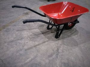중국 공장 도매 헤비 듀티 휠 수레 해외 시장 정원 수레 수출 - Product Image 6