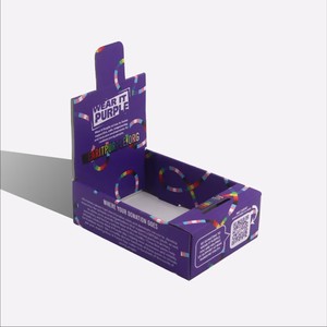 Khuyến mãi xách tay có thể gập lại tông truy cập hộp hiển thị cho Bán Lẻ-Tùy chỉnh kích thước & hình dạng - Product Image 3