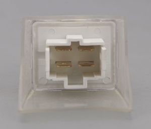 Relé intermitente LED transparente de 4 pines <span class=keywords><strong>para</strong></span> coche, 12V, relé intermitente de Control de tasa de señal de giro electrónico Universal <span class=keywords><strong>para</strong></span> automoción - Product Image 4