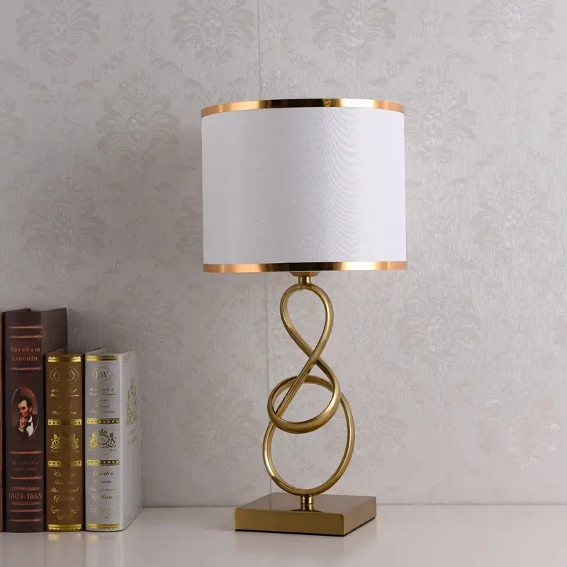 Luminaire Simple Round Bedside Art Deco Table Light Luminaire Simple Round Bedside Art Deco Table Lamp