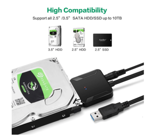<span class=keywords><strong>Meilleur</strong></span> câble convertisseur adaptateur USB 3.0 vers Sata câble convertisseur de disque dur USB3.0 pour <span class=keywords><strong>Samsung</strong></span> Seagate WD 2.5 3.5 adaptateur HDD <span class=keywords><strong>SSD</strong></span> - Product Image 5